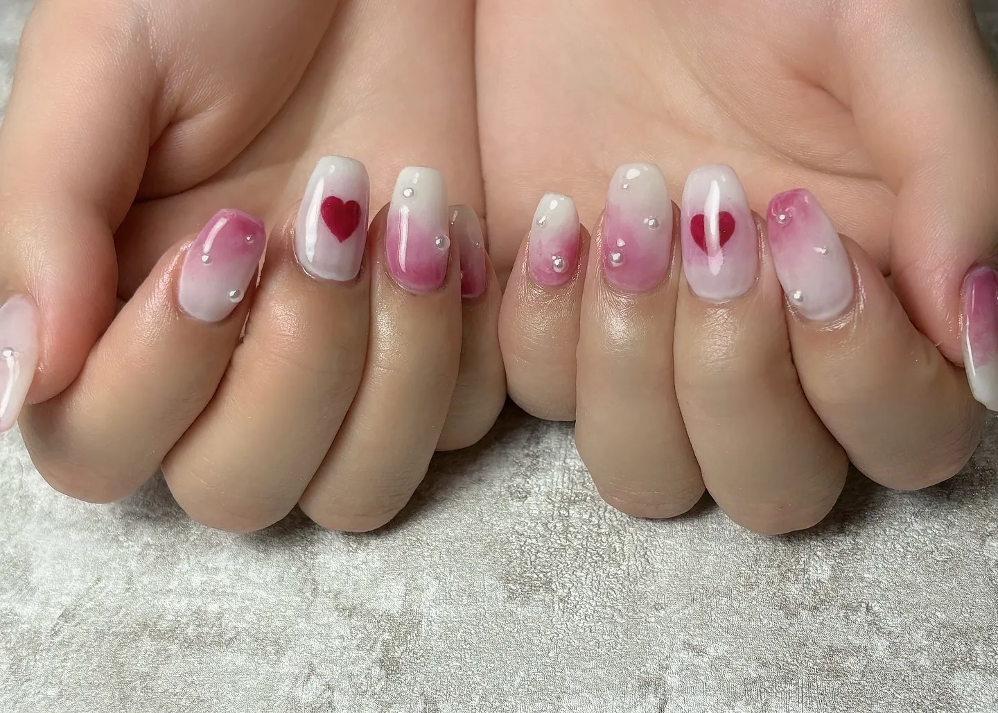 お持ち込みネイル💅💗