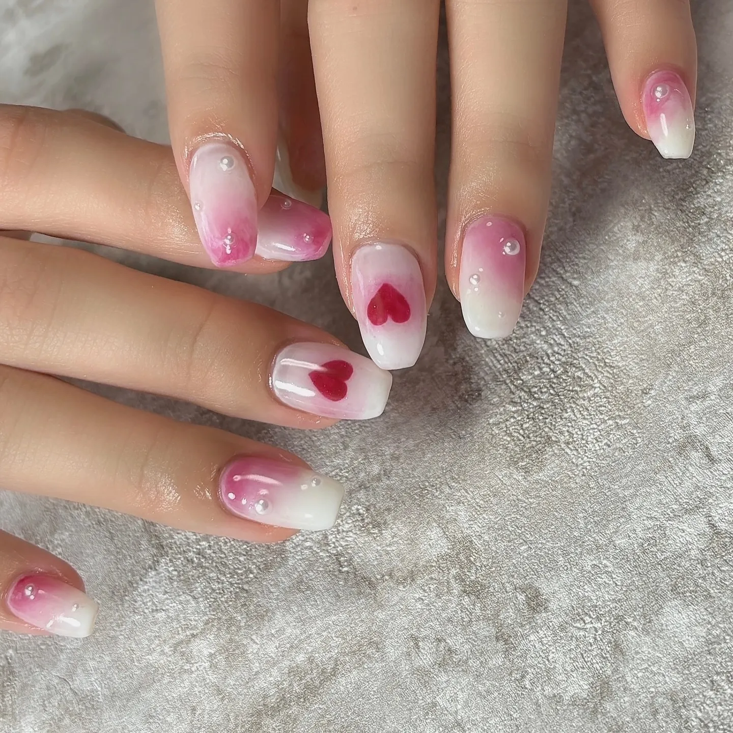 お持ち込みネイル💅💗