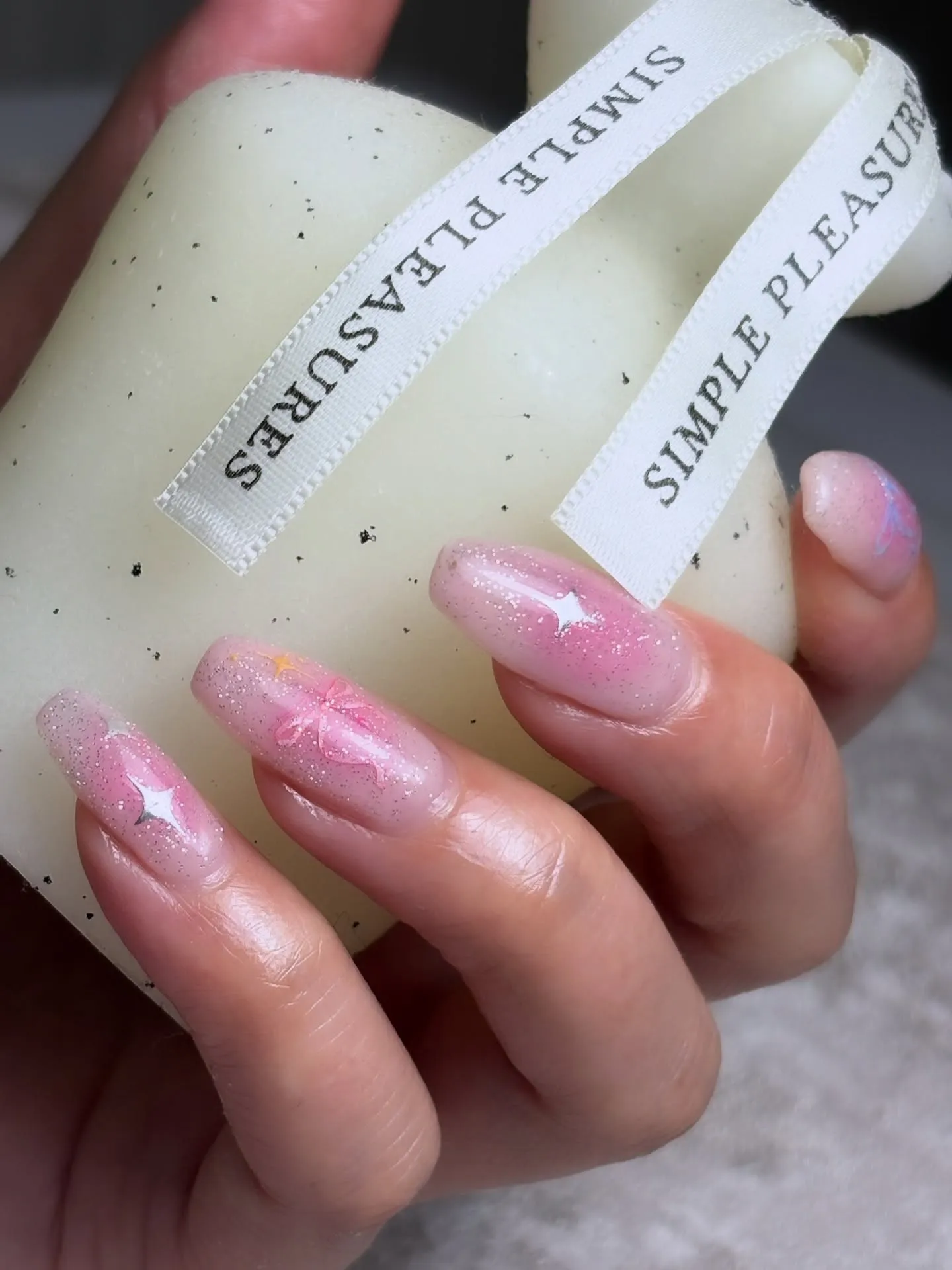 my nail…🎀
