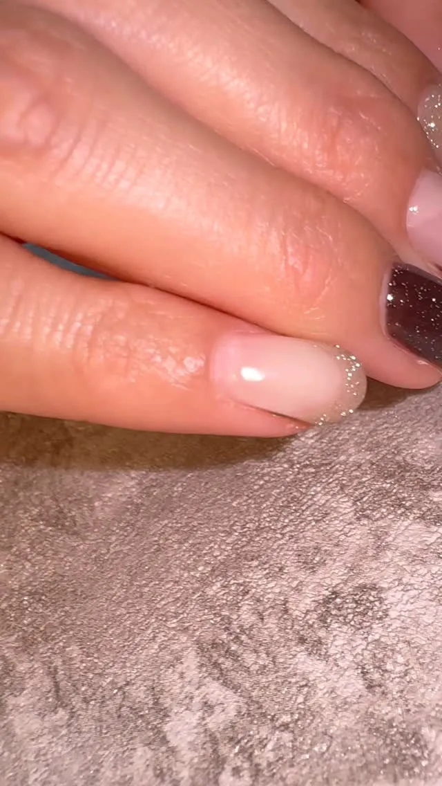 大人なバレンタインネイル💘